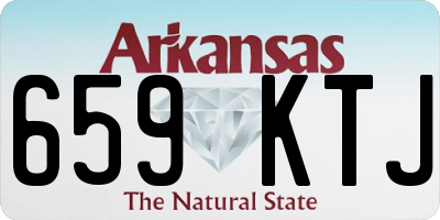 AR license plate 659KTJ