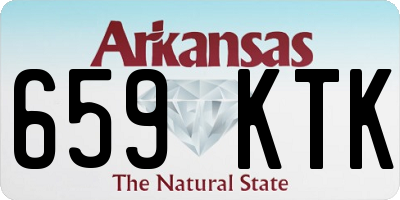 AR license plate 659KTK