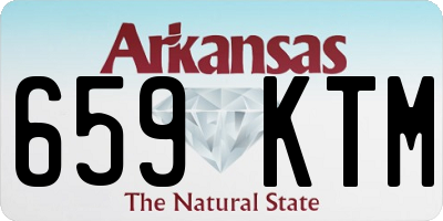 AR license plate 659KTM