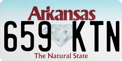 AR license plate 659KTN