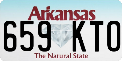 AR license plate 659KTO
