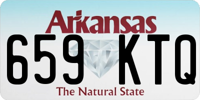 AR license plate 659KTQ