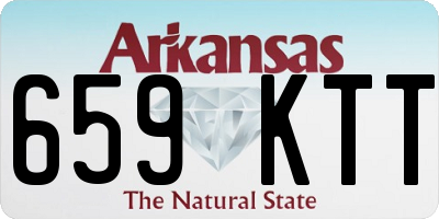 AR license plate 659KTT
