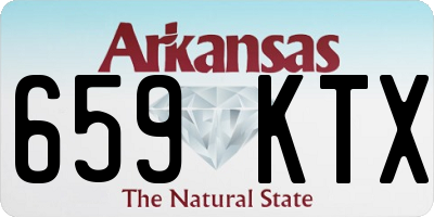AR license plate 659KTX