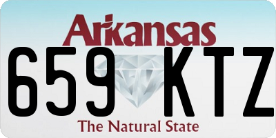 AR license plate 659KTZ