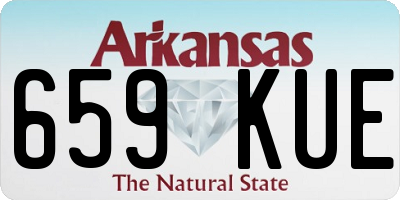 AR license plate 659KUE