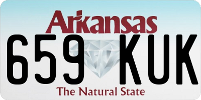 AR license plate 659KUK