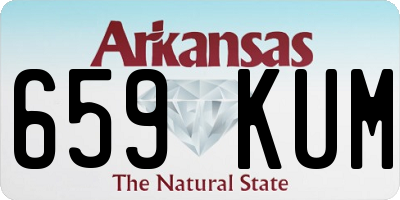 AR license plate 659KUM