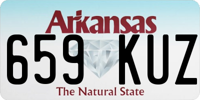 AR license plate 659KUZ