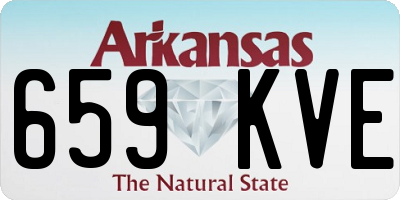AR license plate 659KVE