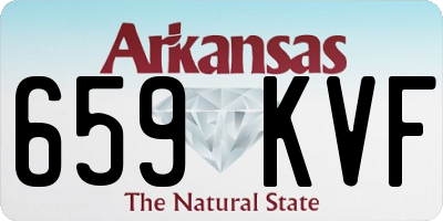 AR license plate 659KVF