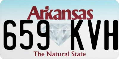 AR license plate 659KVH