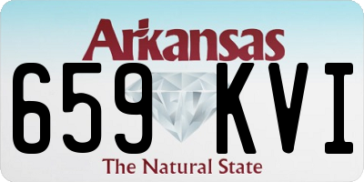 AR license plate 659KVI