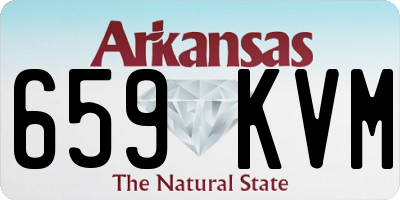 AR license plate 659KVM