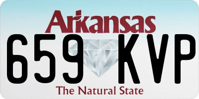 AR license plate 659KVP