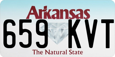 AR license plate 659KVT