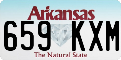 AR license plate 659KXM