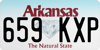 AR license plate 659KXP