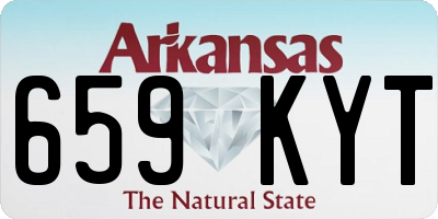 AR license plate 659KYT