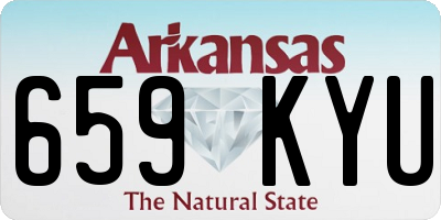 AR license plate 659KYU