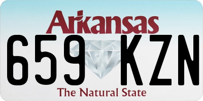 AR license plate 659KZN