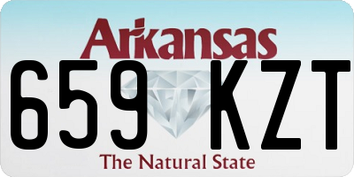 AR license plate 659KZT
