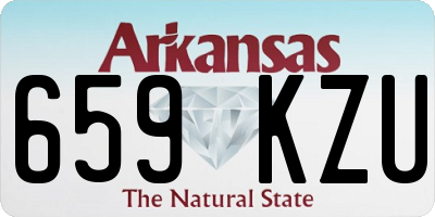 AR license plate 659KZU