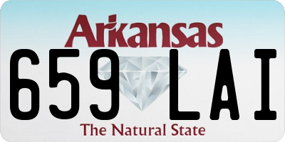 AR license plate 659LAI