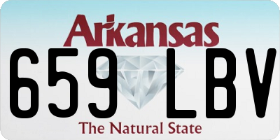 AR license plate 659LBV