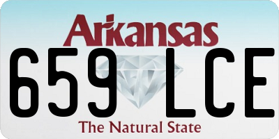 AR license plate 659LCE