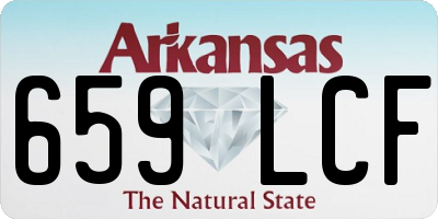 AR license plate 659LCF