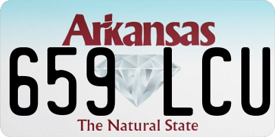 AR license plate 659LCU