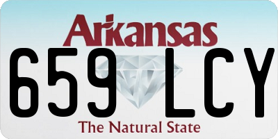 AR license plate 659LCY