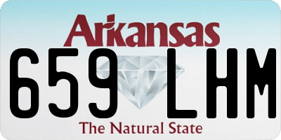 AR license plate 659LHM