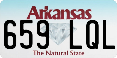 AR license plate 659LQL