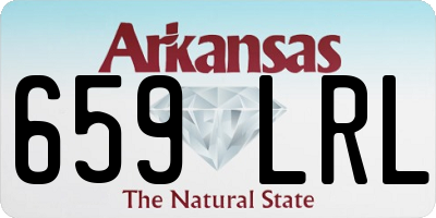 AR license plate 659LRL