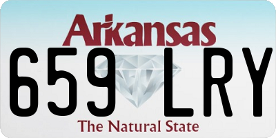 AR license plate 659LRY