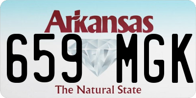 AR license plate 659MGK