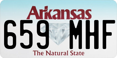 AR license plate 659MHF