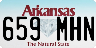 AR license plate 659MHN