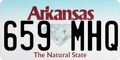 AR license plate 659MHQ