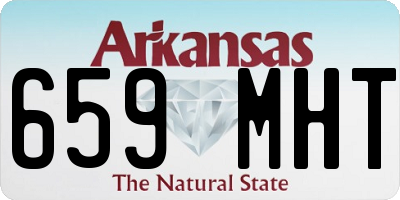 AR license plate 659MHT
