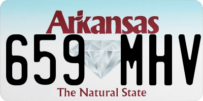 AR license plate 659MHV
