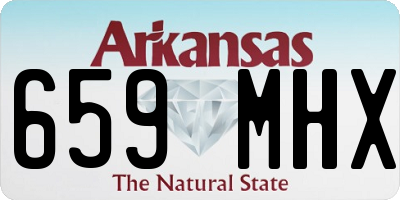 AR license plate 659MHX