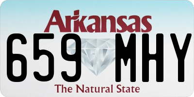 AR license plate 659MHY