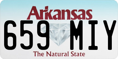 AR license plate 659MIY
