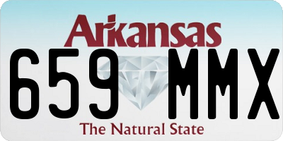AR license plate 659MMX