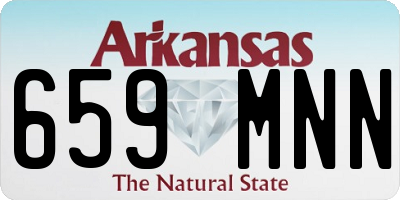 AR license plate 659MNN