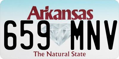 AR license plate 659MNV