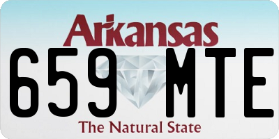 AR license plate 659MTE